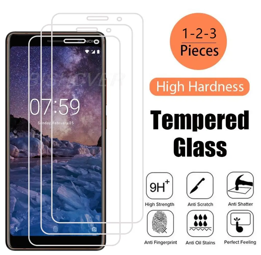 Per Nokia 7 Plus 7 Plus Ta-1055 Pellicola Protettiva In Vetro Temperato Per Nokia 7 Plus Pellicola Protettiva Per Smartphone