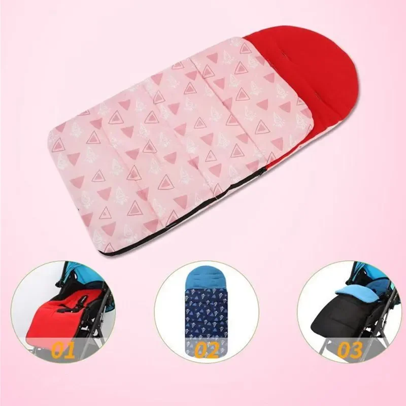 

Winter Thick Warm Baby Stroller Sleeping Bag Newborn Foot Cover Pram Wheelchair 86CM*40CM