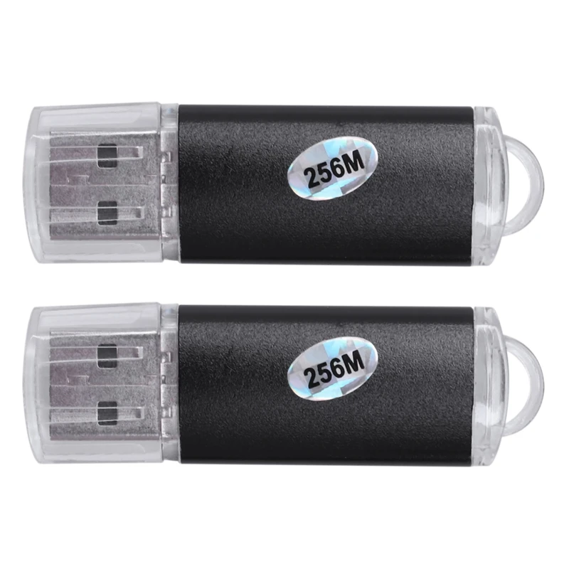

2X 256 MB USB 2.0 Flash U Disk Black