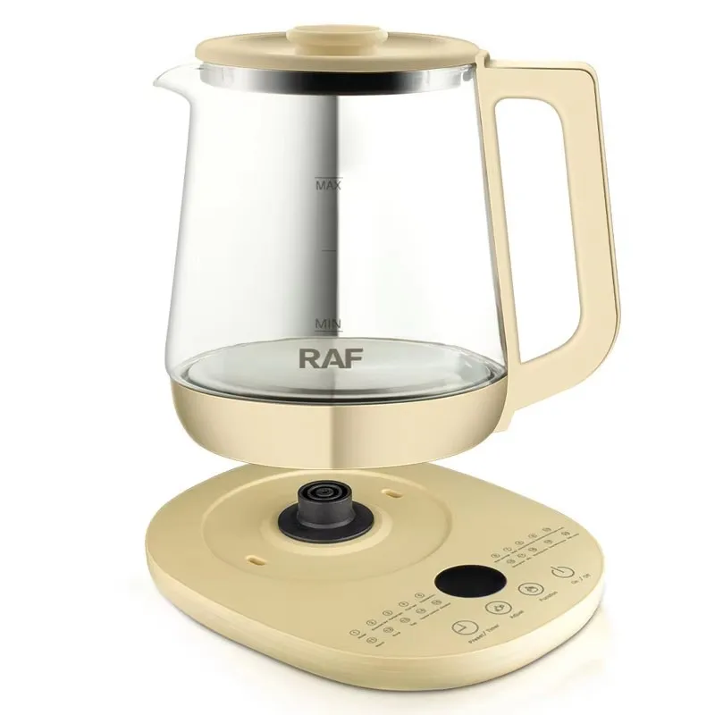 1.5L Electric Coffee Kettle, 800W Smart Household Health Preserving Pot, Multifunctional Flower Tea Decoction Pot, Split Type 4