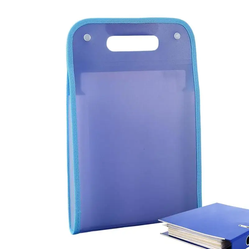 

A4 File Organizer Document Holder 13 Pockets Waterproof Expanding Accordion File Folders Document Bag School Office Stationery