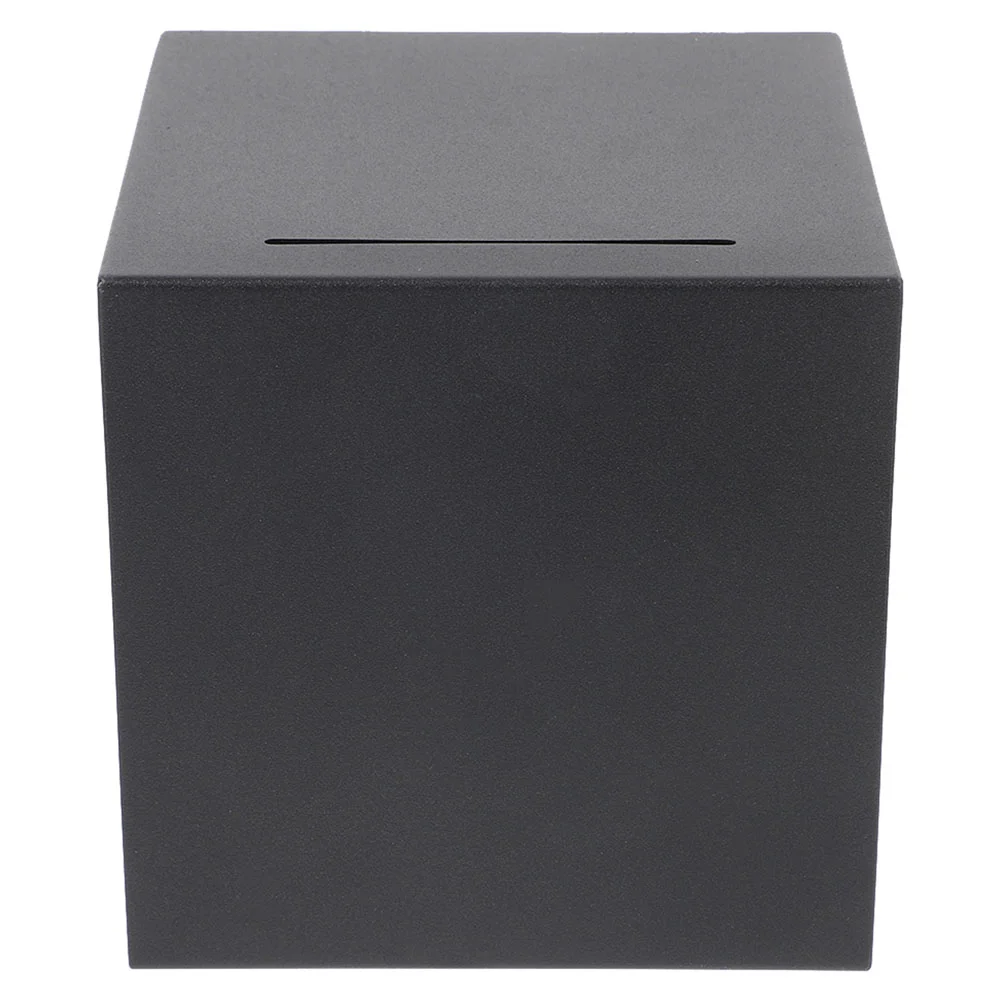 

Stainless Steel Piggy Bank Compact Money Coins Container Unbreakable Metal for Adults Saving Unique Square Savings Kids