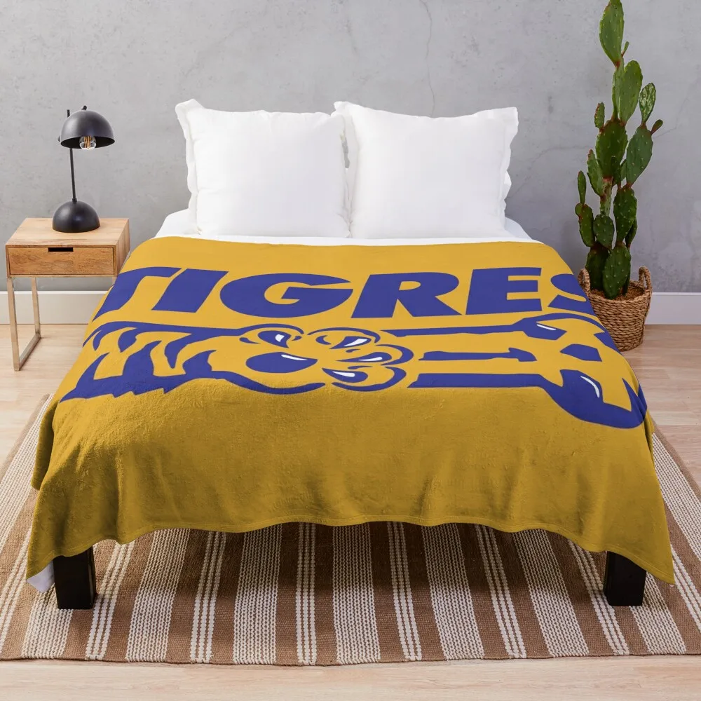 Coperta Vintage Uanl Tigres Coperta Morbida Plaid Anime Picnic Soffici Coperte