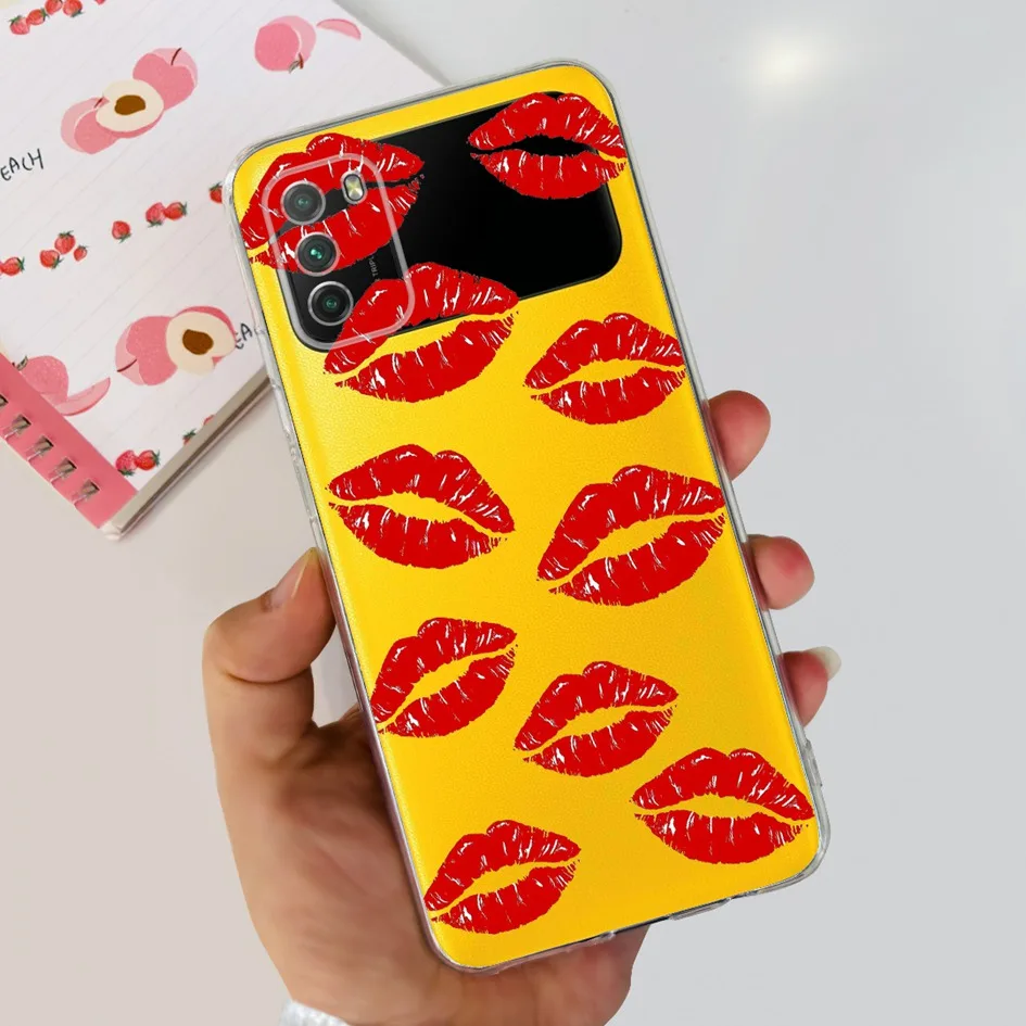 Fashion Marble Butterfly Soft Silicone Phone Case Cover, Compatible with Xiaomi Poco Series