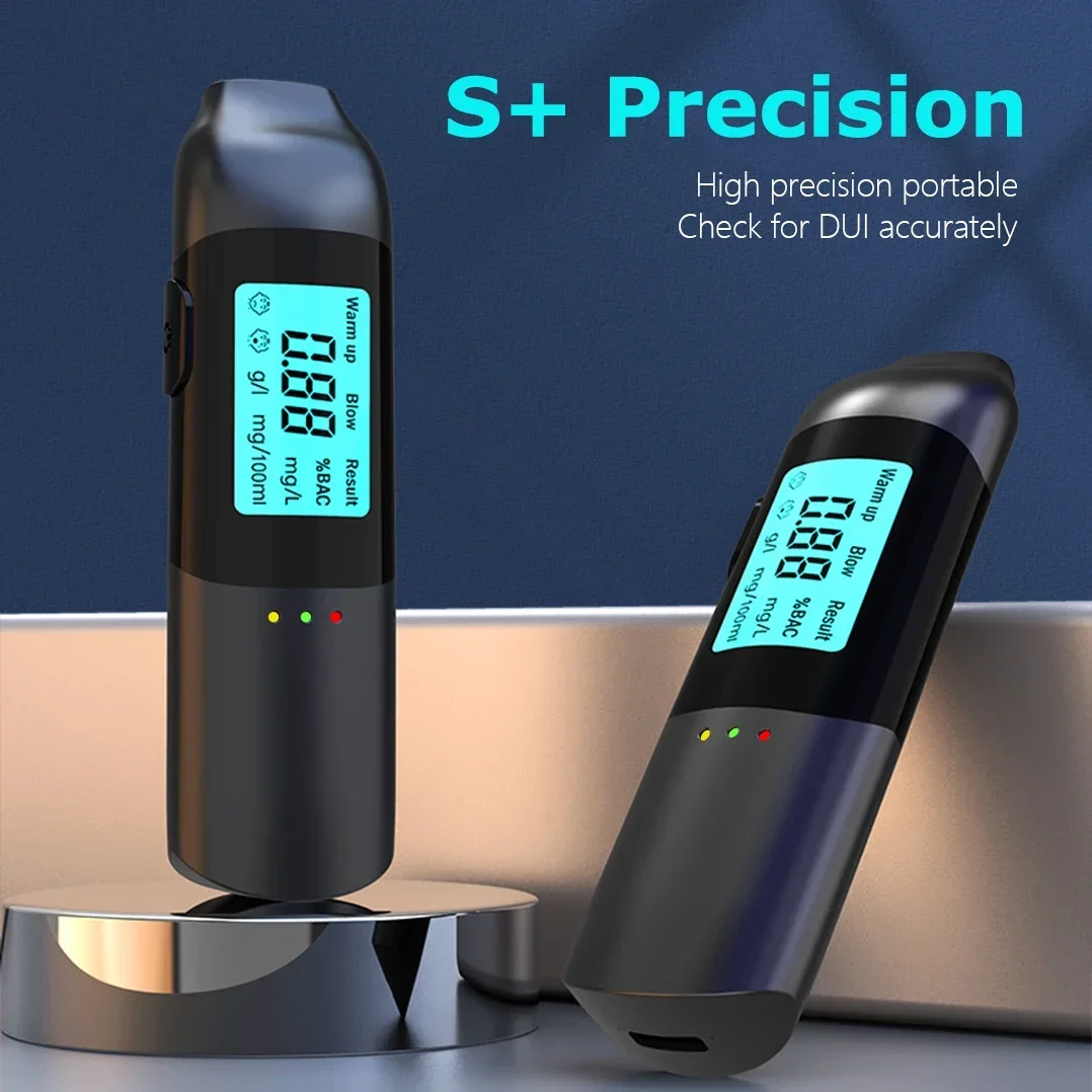 Portable Non-Contact Alcohol Tester with LED Digital Display Alcoholmeter Alcohol Tester Accuracy Breathalyzer Diagnostic Tool alcohol tester,breath alcohol tester