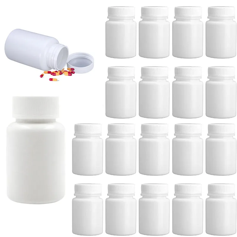 Plastic Water Bottles HDPE Bottle Small Plastic Bottles Wholesale - China  White Plastic Bottle, Solid Pill Bottle