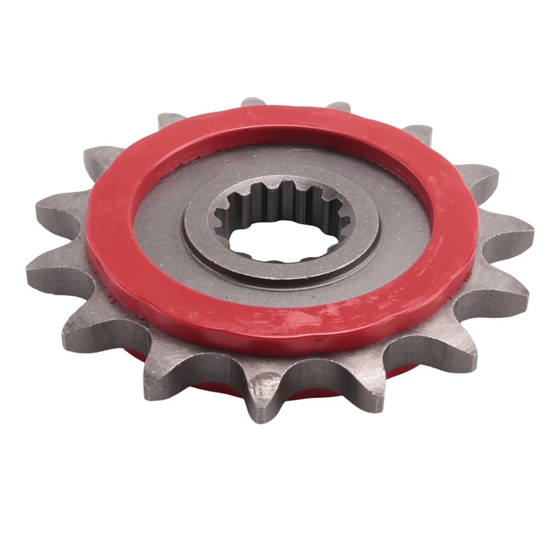 15T Motorcycle Front Sprocket Chain Wheel Front Fly Wheel Pinion 15 Replacement Parts For Suzuki GW250 GSX250R DL250 Zontes 310