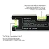Leveler Tool High-Precision Torpedo Level Pocket Torpedo Shock Resistant Bubble Level Magnetic Mini Level Tool Small 4