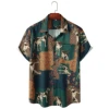 Funny Pattern 3D Print Men Shirt Man/Women Casual Fashion Short Sleeves Shirts Button Lapel Streetwear Oversized Unisex Clothing 5