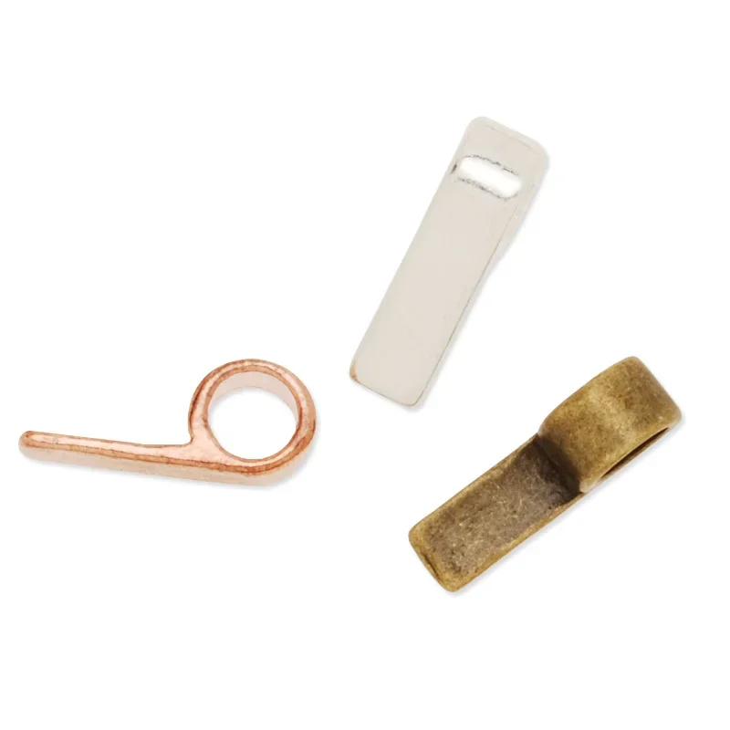 보석 펜던트 베일에 매치 접착제, 아연 합금 충전, 17x5mm 직사각형 베일, 로트당 50 개-100085