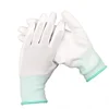 Anti Static ESD Safe Universal White Gardening Gloves Electronic Working Antiskid for Jewelry Finger Protective 3
