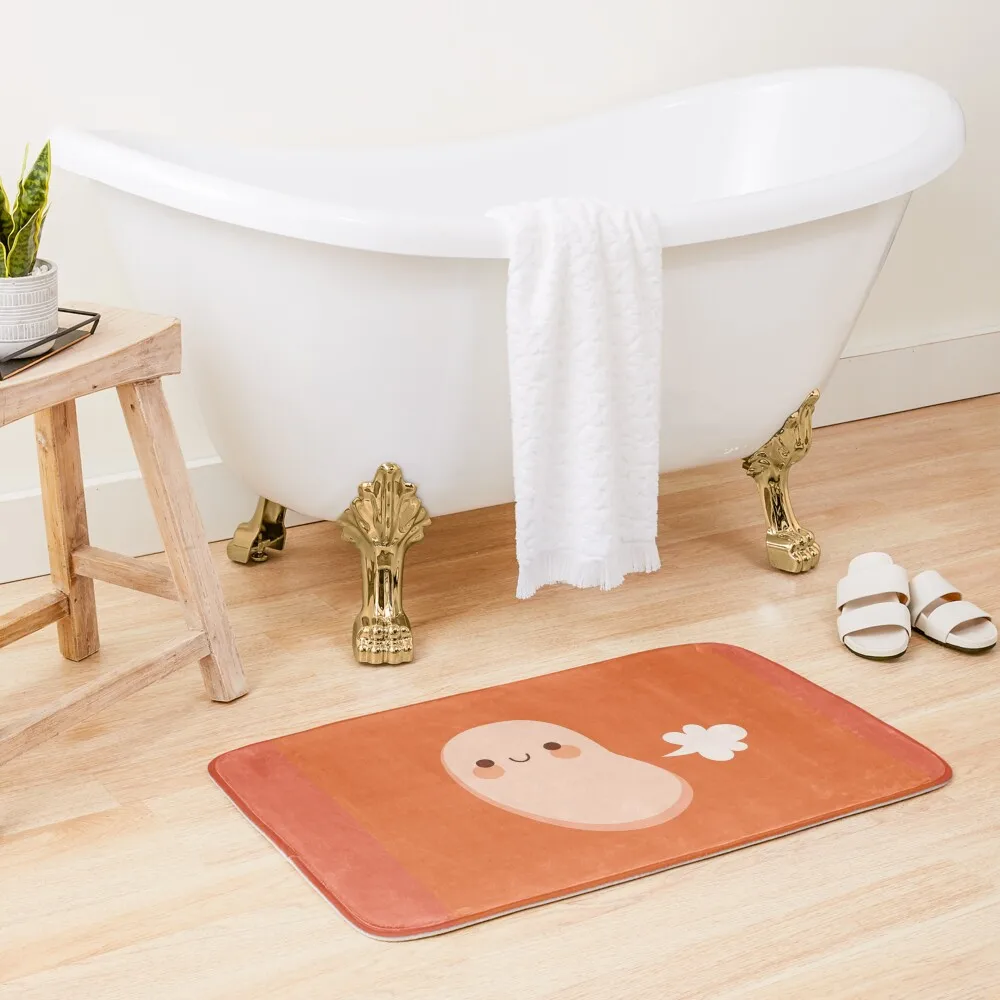 

Baked beans farting Bath Mat Kitchens Bathroom Deco Non-Slip Shower Accessories For Shower And Services Mat