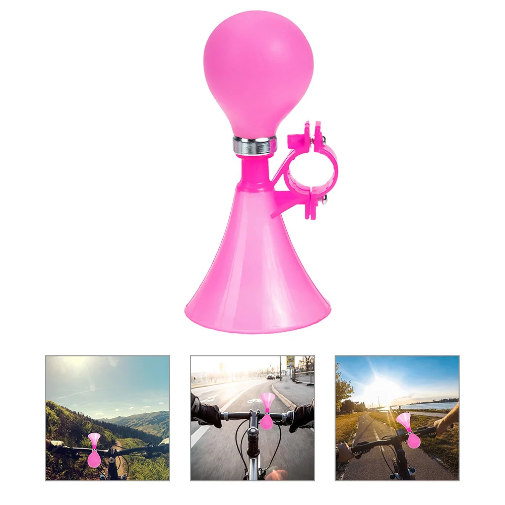 

3pcs Bike Air Horn Safety Road Bicycles Horn Bike Air Squeeze Horn Part Bright Color Bike Horn
