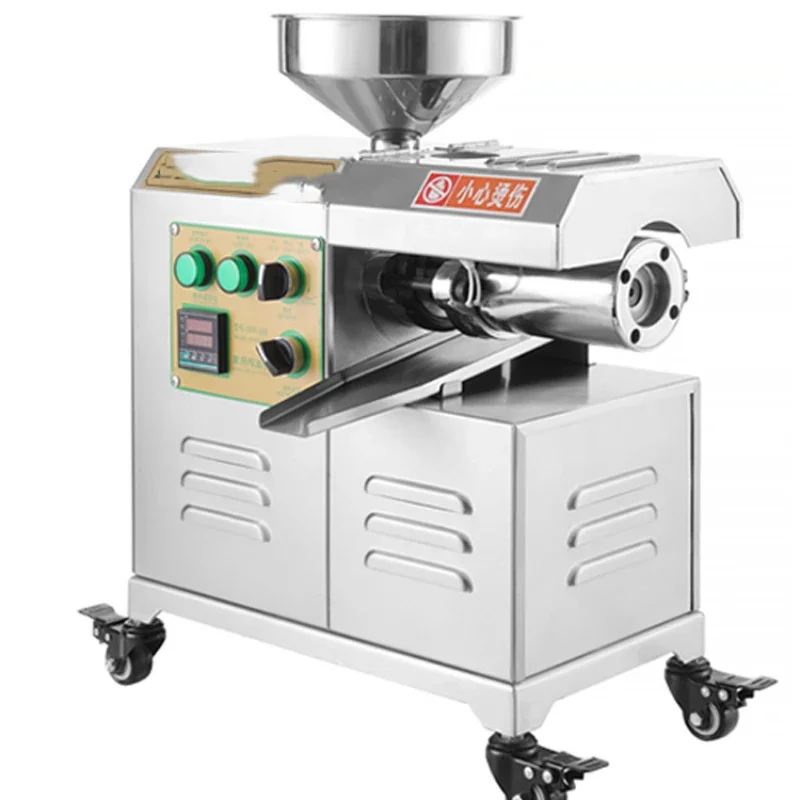 

220 В/1150 Вт, фрезерный станок для горячих и холодных семян, устройство для извлечения масла в оболочке 30W-268, бытовой коммерческий Масляный Пресс