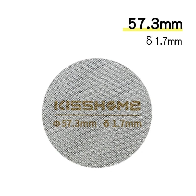 DAZISEN 53.5mm Puck Screen Edelstahl - Kaffeefilterplatte 1.7mm Dicke 150um Espresso Puck Sieb Wiederverwendbar Puckfilter Espresso Sieb für Kaffee Siebträger