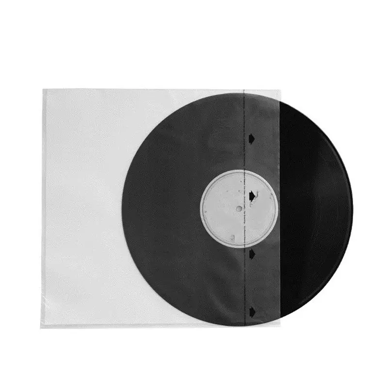 20 Pieces Three-layer Hdpe Film +Rice Paper Inner Bag for 12 Inches Vinyl Record