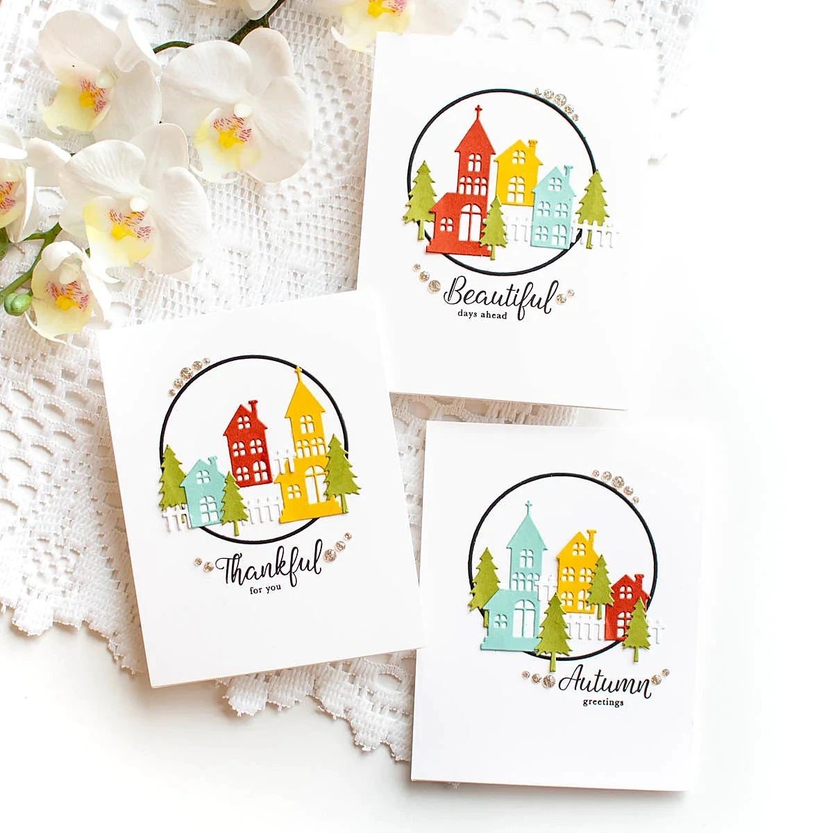 

Трафареты Panalisacraft для вырезания зимней деревни, трафареты для «сделай сам», скрапбукинг, декоративное тиснение, бумажные открытки для творчества