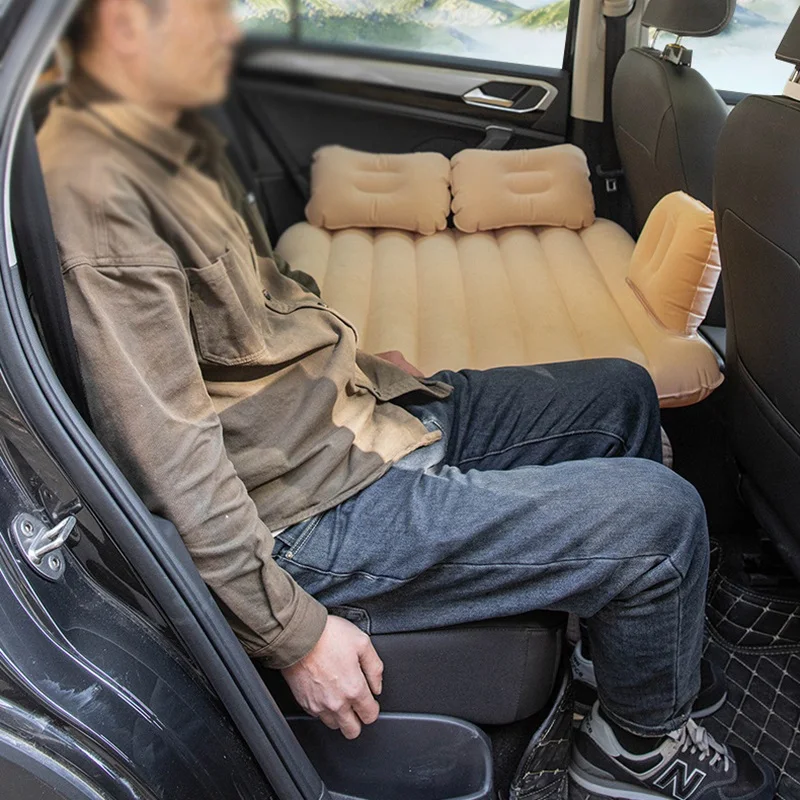 Car Travel Mattress Sofa Bed Sleeping Accessory Vehicle Air Mats Rear Seat Novelty Auto Supplies Inflatable Mattress In The Car