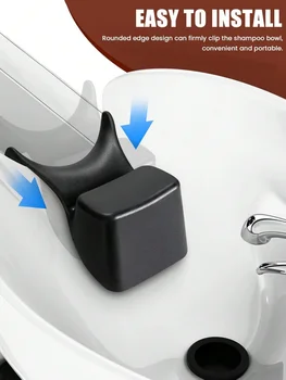 Cuscino ergonomico per il collo per lavatesta da salone, supporto per il collo per lavaggio capelli, per attrezzi da parrucchiere e barbiere
