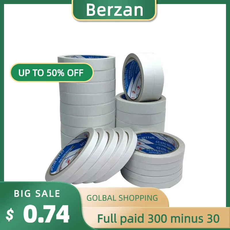 1roll-12m-50m-double-faced-powerful-hand-tearing-adhesive-tape-ultra