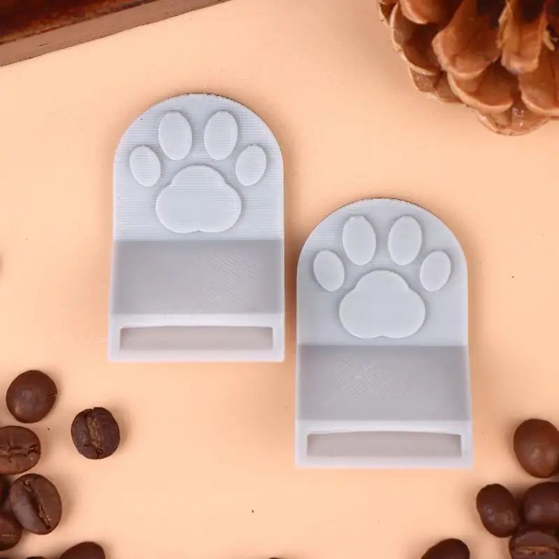 2Pcs Cat Food Can Opener Pet Cat Cog Food Bottle Opener Portable Non-Slip Easy Grip Easyclean Material Kitchen Tools