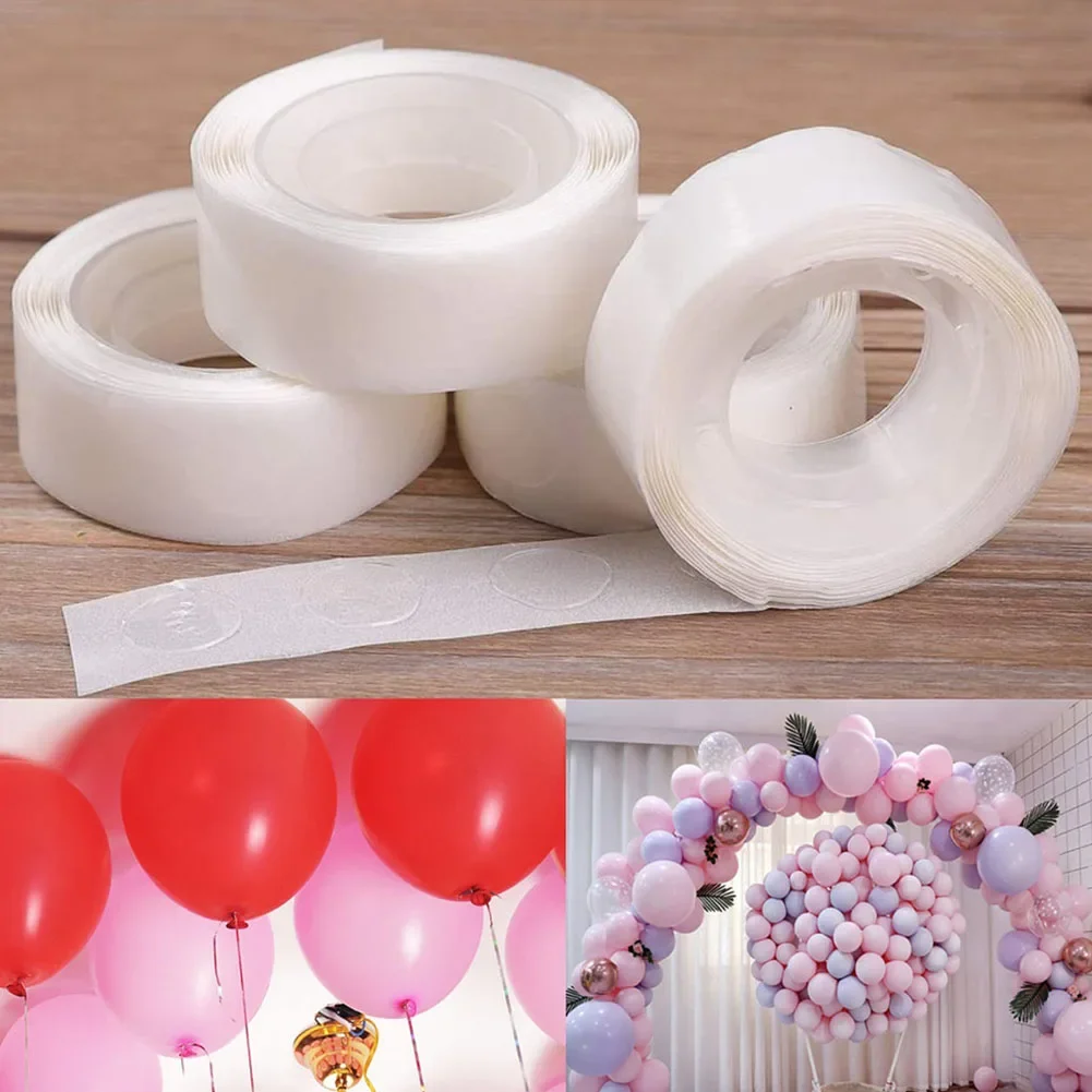 Description Picture 2 of item100Points Roll Double-sided Adhesive Dots/Removable Balloon Adhesive-Tape Glue For DIY Craft Wedding Birthday Party Decoration