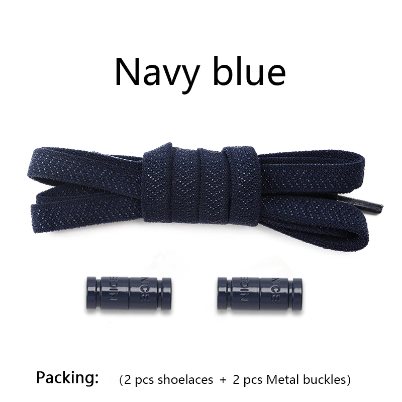 Vibrant No-Tie Elastic Shoelaces for Effortless Footwear