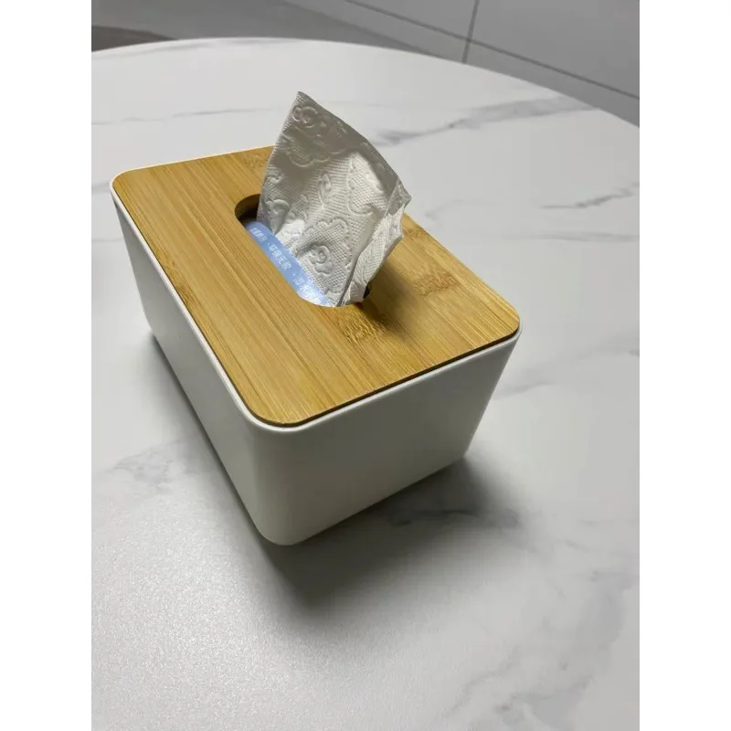 Wet Wipes Holder Wooden Tissue Holder Household Paper Towel Storage Box Removable Napkin Boxes for Toilet Versatile Home Office 6