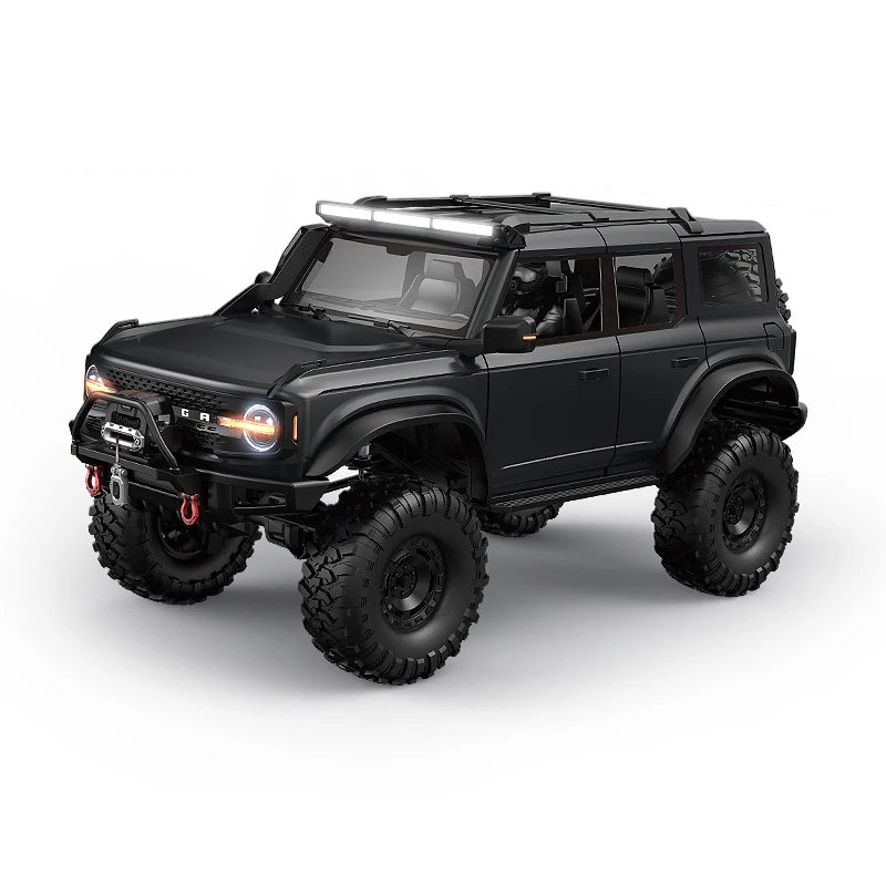 HB RC Cars R1001-2 Jeep Wrangler 4WD Off-Road Vehicle 1:10 Scale Upgraded RC Component Electric Model Children's Christmas Gift 6