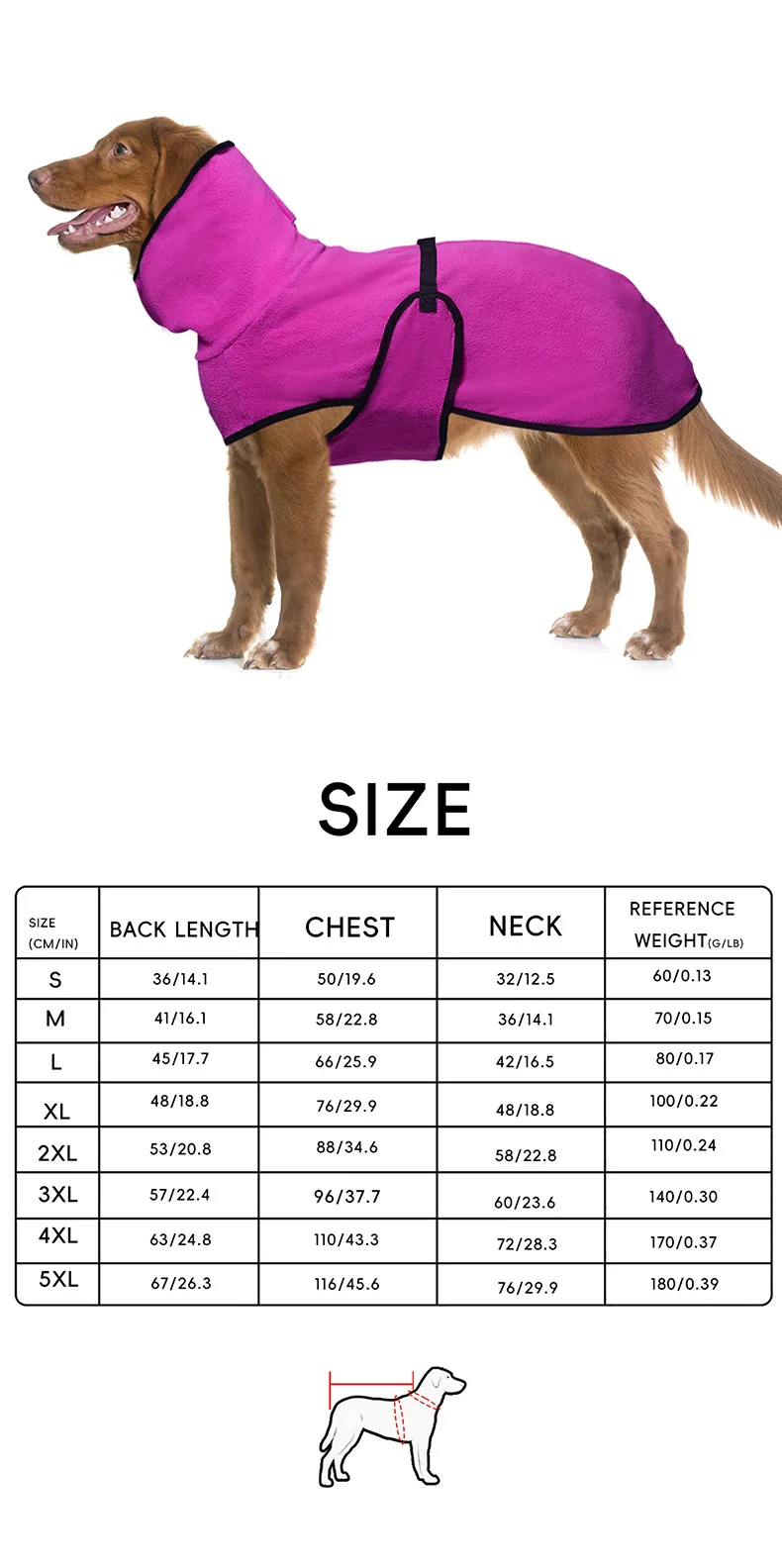 Clothes For Large Dogs Winter Warm 6