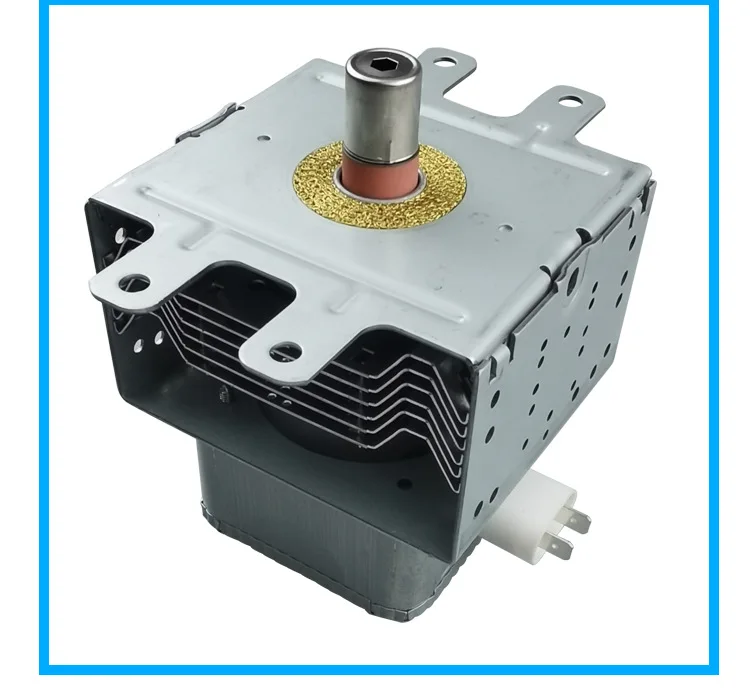 Description Picture 6 of itemFor Toshiba Frequency conversion microwave magnetron 2M303J vacuum tube 1080W microwave generator air-cooled long bottom plate