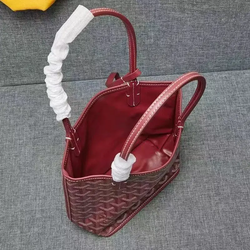 Classica borsa a due lati verde, gialla, bianca, rossa, arancione, bordeaux - immagine 3