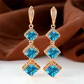 Rose Gold Aqua Blue