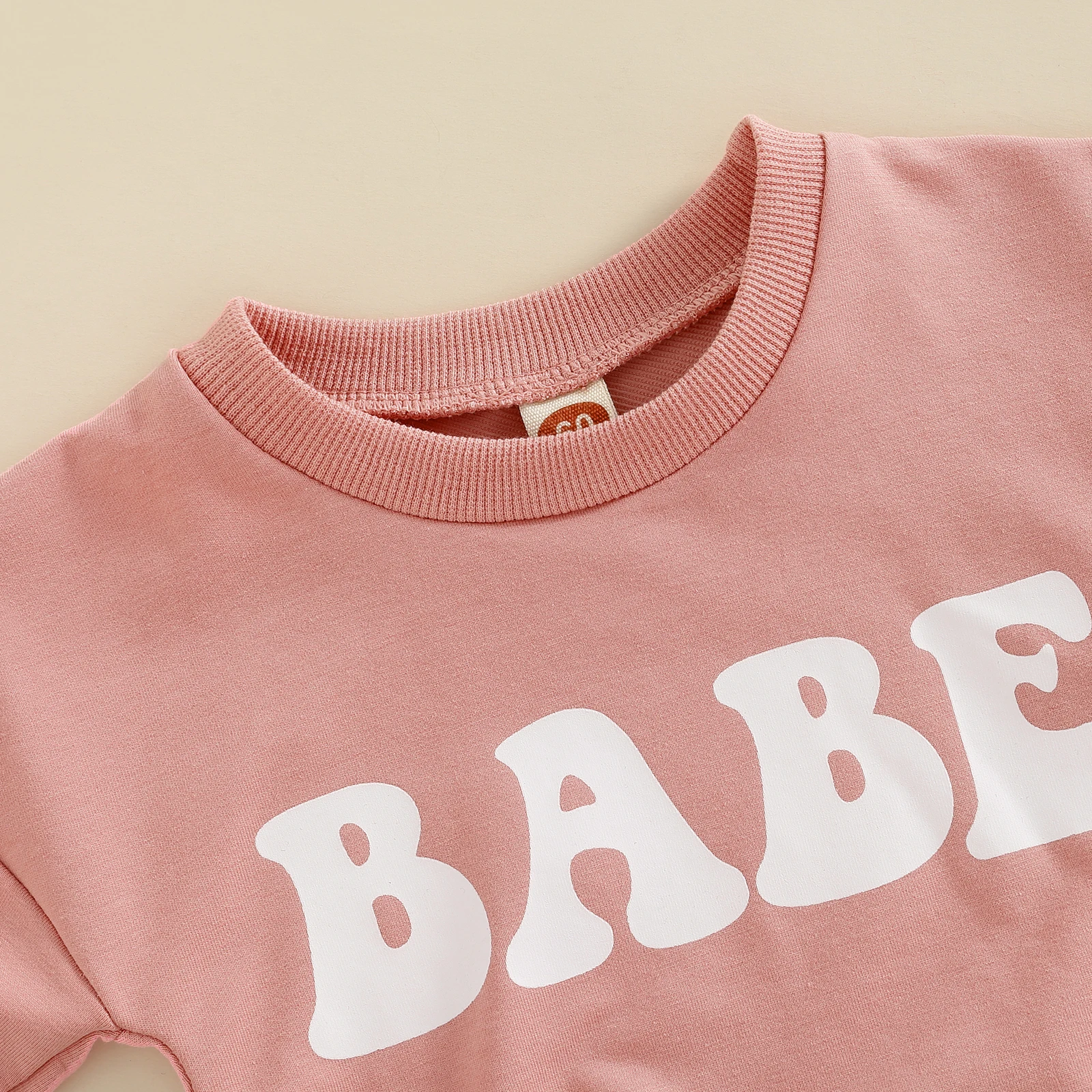 Newborn Baby Letter Print Bodysuit 3
