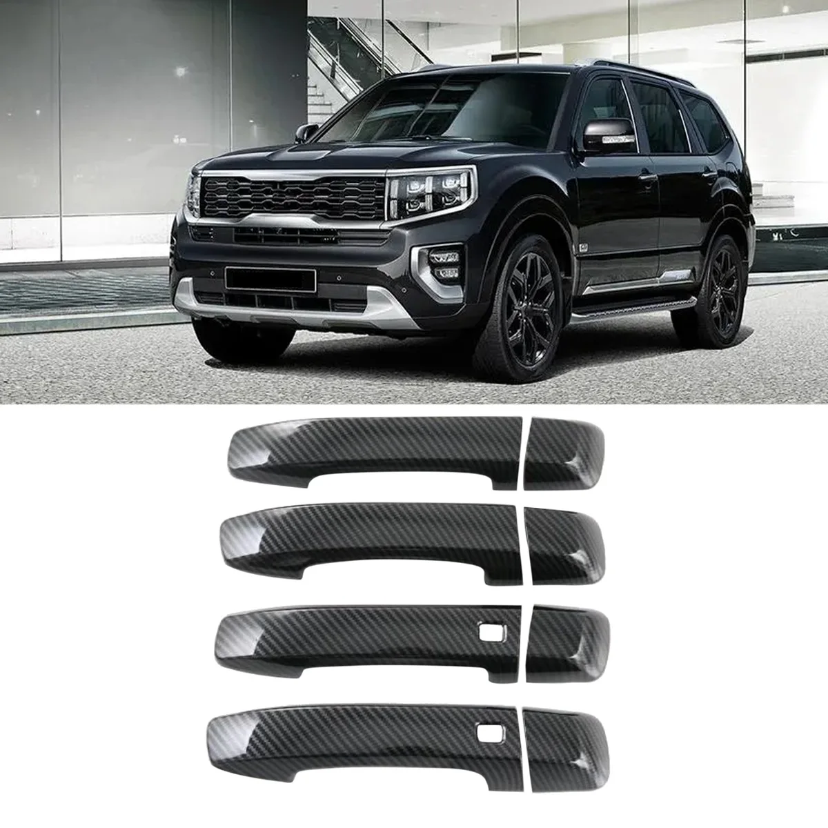 

Накладка на дверную ручку из АБС-пластика для Kia mohas 2020 2021 2022