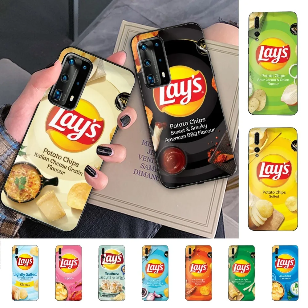Snack Food Potato L-Lay'S Phone Case Per Huawei P 8 9 10 20 30 40 50 Pro Lite Psmart Honor 10 Lite 70 Mate 20Lite