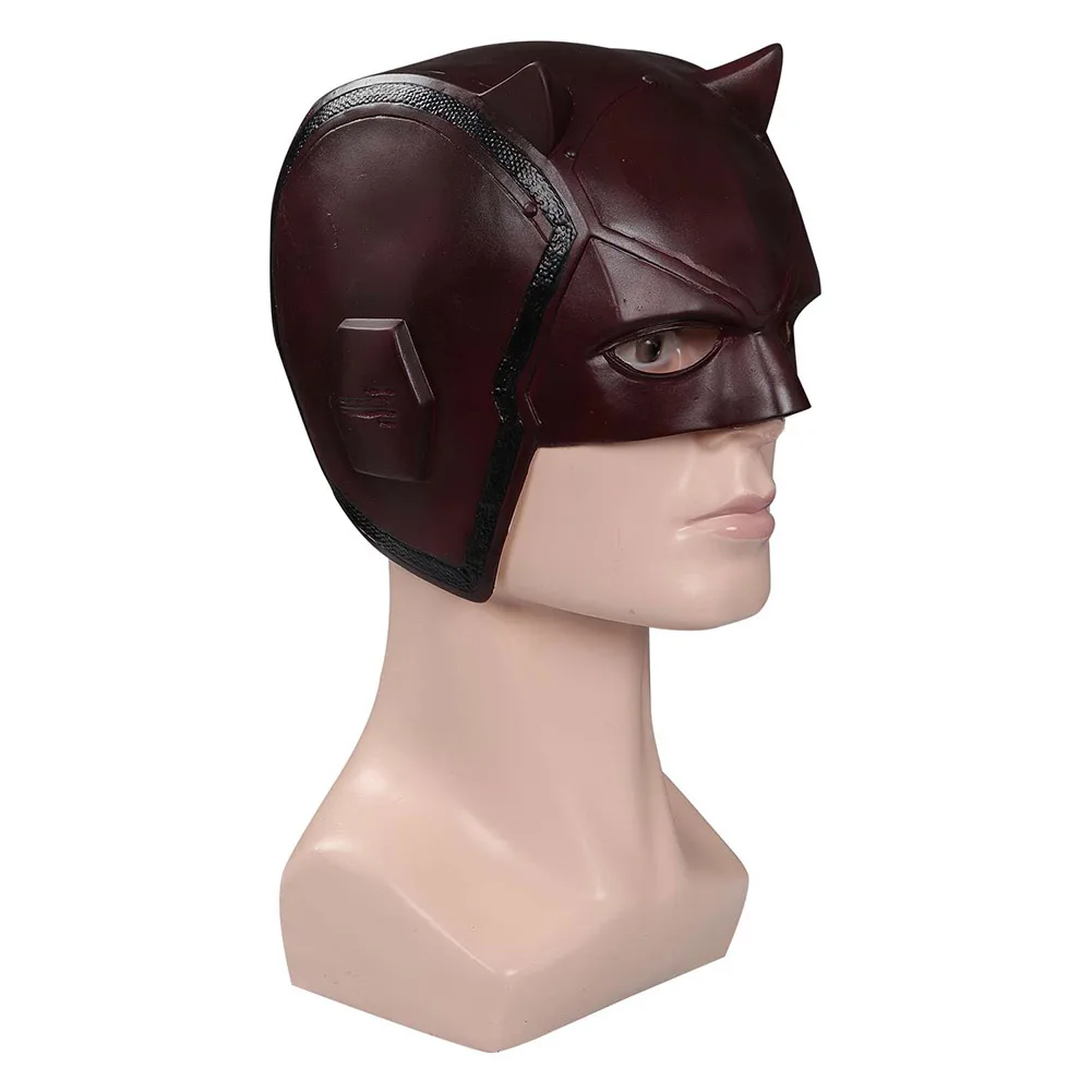 Murdock Mask Latex Masks Helmet TV Dare Roleplay Devil Disguise Hat Masquerade Costume Accessories Halloween Props