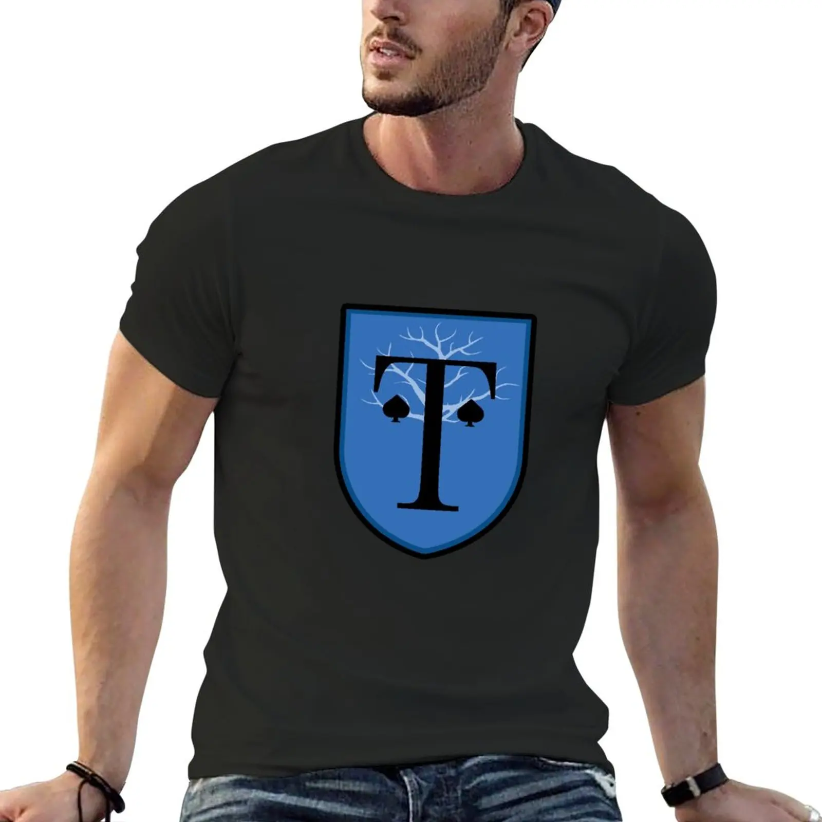 Truham Grammer School Logo Heartstopper Con T-Shirt Magliette Personalizzate Magliette Taglie Forti Magliette Grafiche Da Uomo