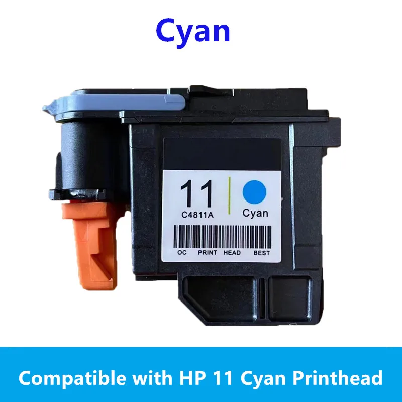 Remanufaturado para Cabeça de Impressão Hp11 Adequado para Cabeça hp 11 Kcmy Disponível para Designjet 70 100 110 510 500ps C4810a C4811a C4812a C4813a - Imagem 3
