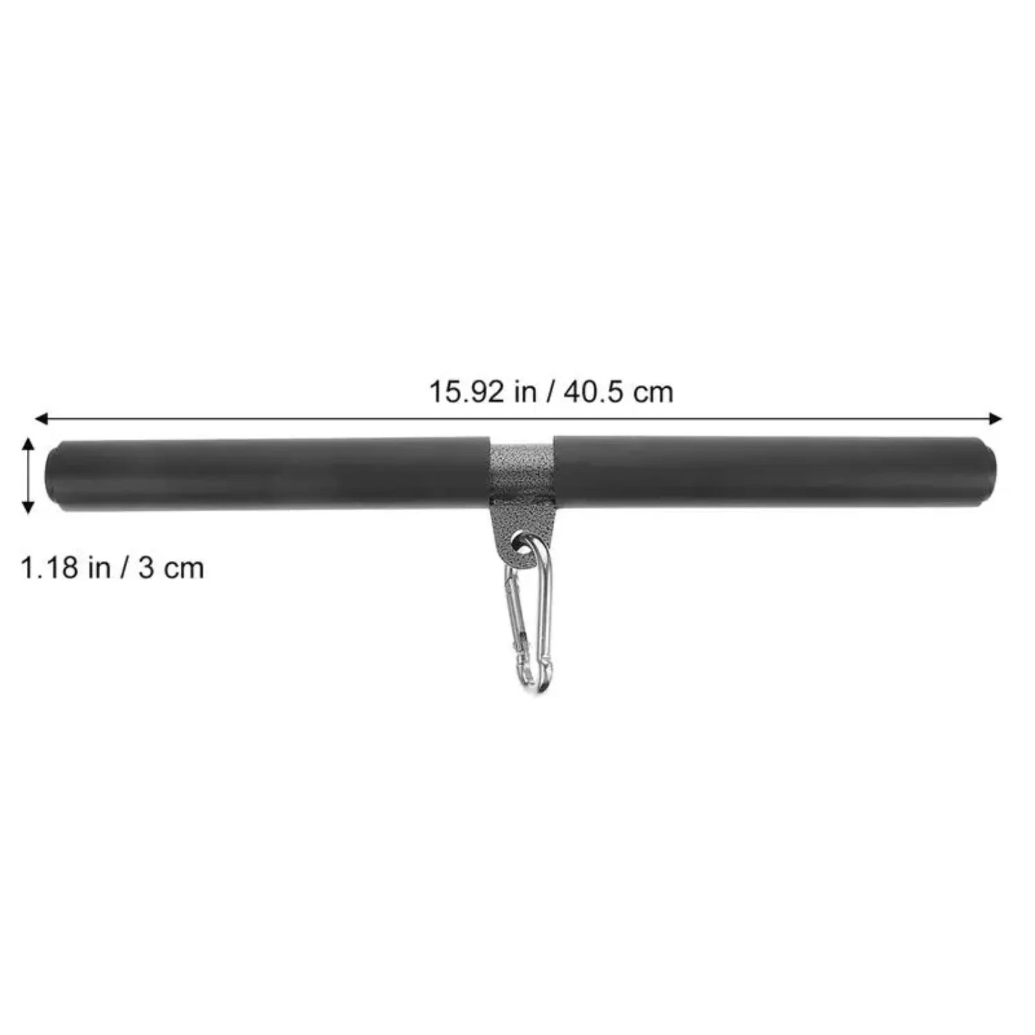 Straight Down Cable Gym Rod Bicep Fitness Press Trainer Workout Attachment Machine Pulley Triceps
