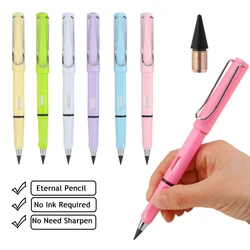 Lápiz eterno para escritura ilimitada, suministros de papelería para estudiantes, arte, bocetos, pintura, sin tinta, nueva tecnología