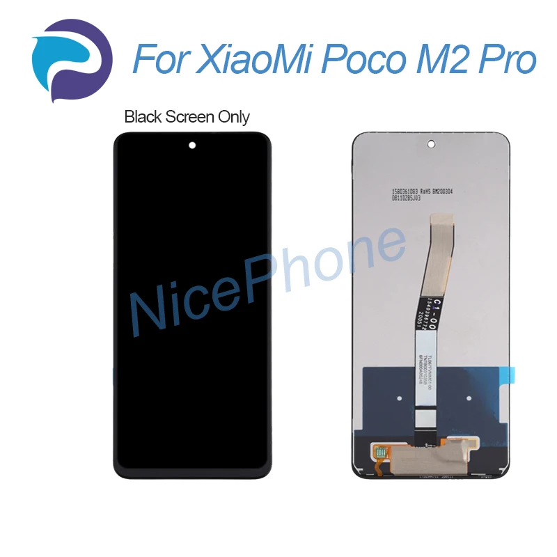 For XiaoMi Poco M2 Pro LCD Screen + Touch Digitizer Display 2400*1080 Poco M2 Pro LCD Screen Display