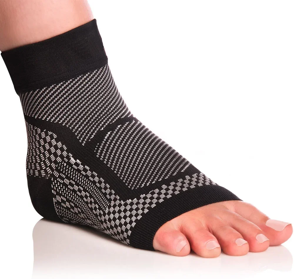 Description Picture 4 of item1Pair Plantar Fasciitis Socks,Ankle Brace Compression Support Sleeves & Arch Support Foot Compression Sleeves,Achilles Tendoniti