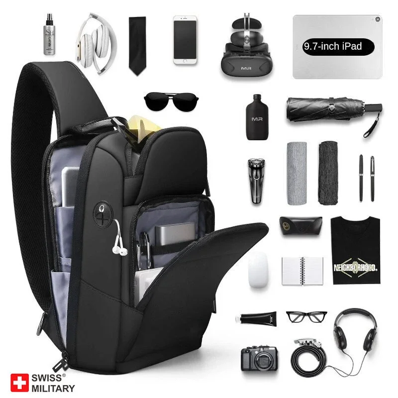 Рисунок 2 - Швейцарская Мужская нагрудная сумка