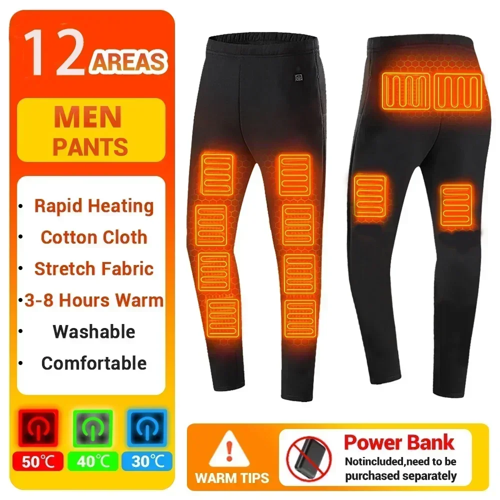 2023 yeni kış ısıtmalı takım iç çamaşırı motosiklet USB elektrik Powered termal ısıtma motosiklet Moto t-shirt pantolon erkekler kayak