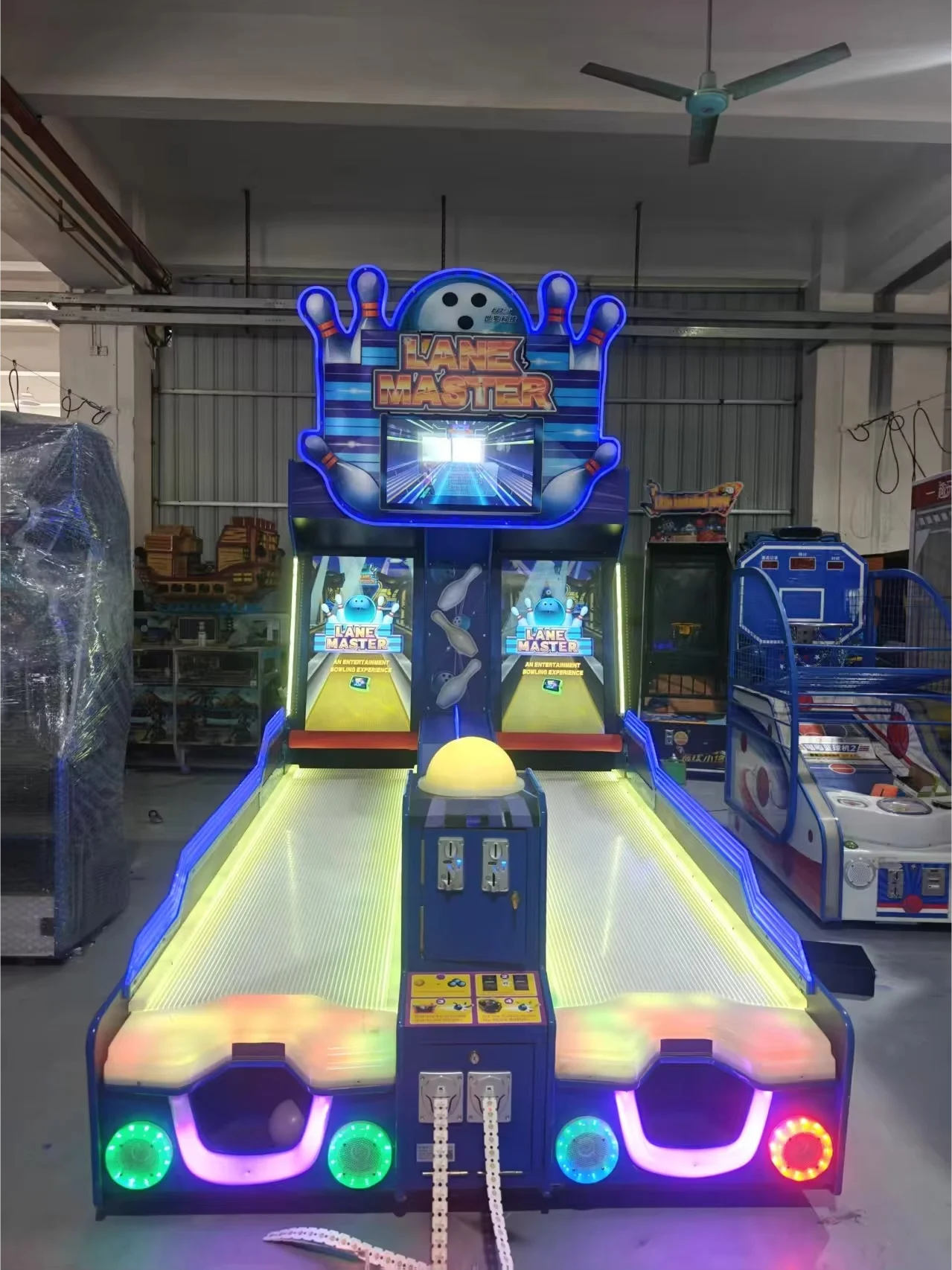 Macchina per Bowling Commerciale, Attrezzatura per Intrattenimento Arcade con Punteggio Automatico per Centri di Divertimento Familiare - immagine 6