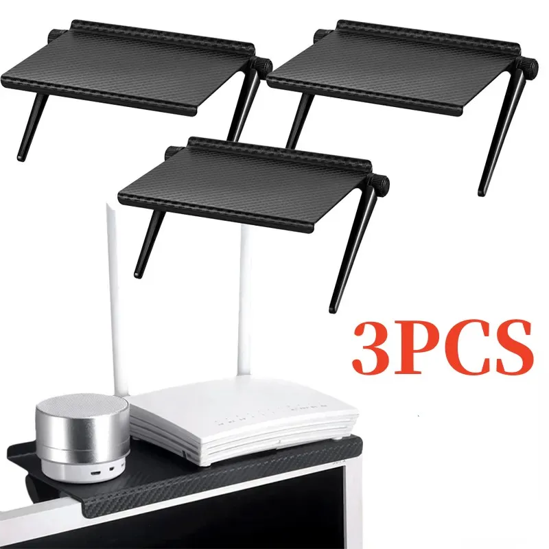 TV-Screen-Top-Storage-Shelf-Adjustable-Monitor-Storage-Rack-Computer ...