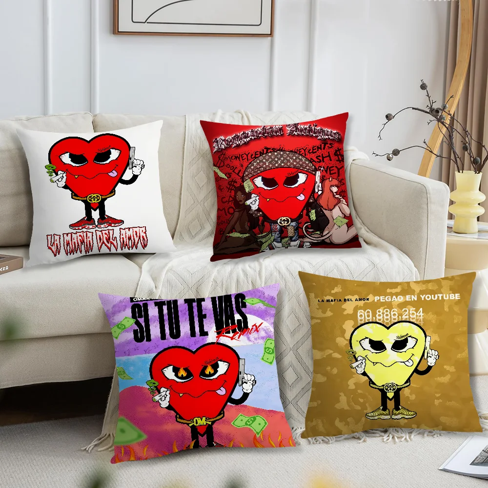 cushion cover del Comfortable band soft Pillow Case for La Sofa Mafia Living Amor Room Home office Love Decor Protective Covers