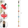 Jungle Gym Climbing Rope with Platforms and Disc Swing Seat Fitness Swing Set Kids Birthday Gift Toy Garden Outdoor Playground 6