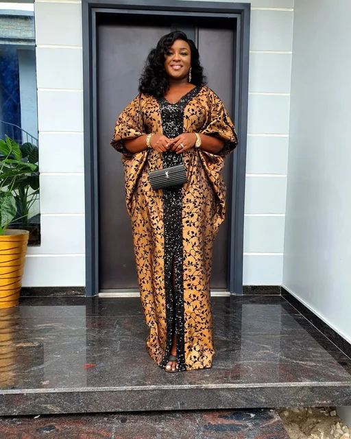 Timi Bob Sleeve Boubou Dress - Image 2